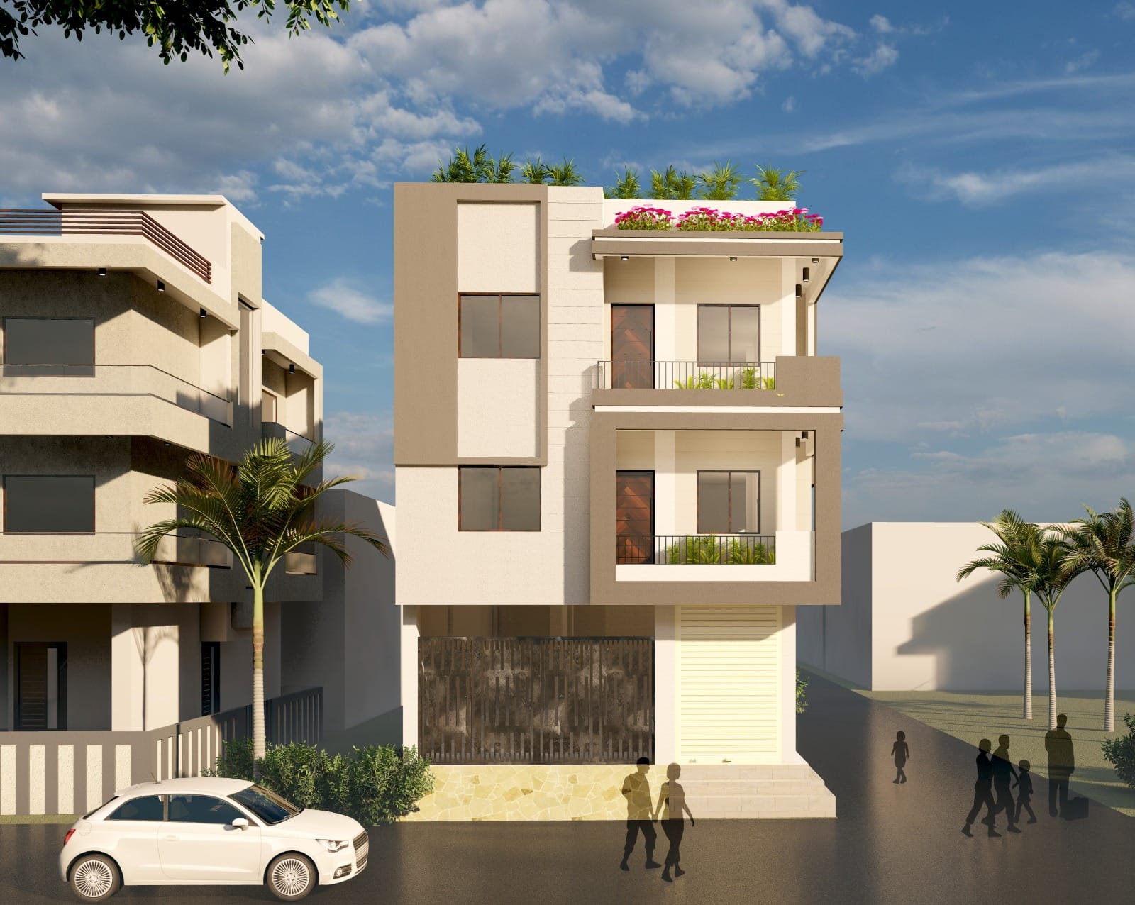Premium Front Elevation
