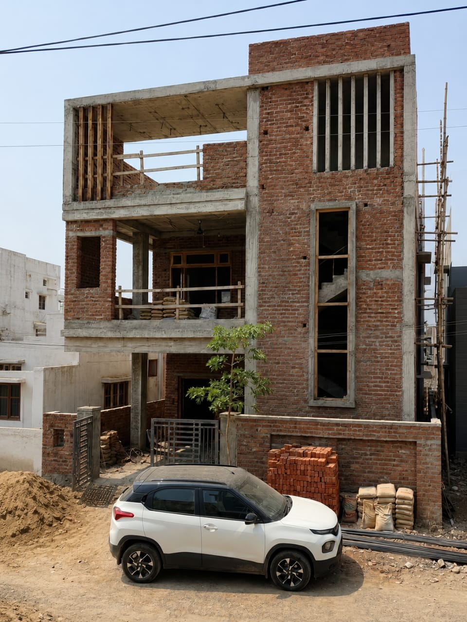 Brick Structure Progress